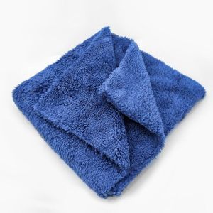 Customized Lightweight Edgeless Microfiber Towels Car Washing Avoid Harm The