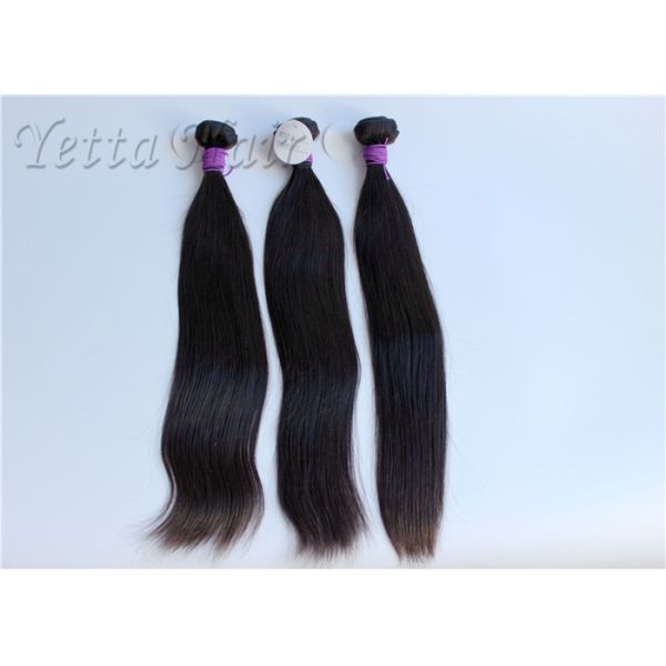 12'' - 30'' Smooth Soft Peruvian Human Hair Weave Silky Straight For Ladies