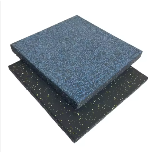 EPDM Rubber Gym Flooring Tiles: Vibrant Color Options & Effortless Cleaning For