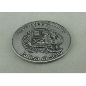 3D Customized Army Coin , Personalized Challenge Coins With Zinc Alloy