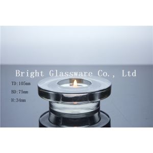 Round Table Decorations Glass Candle Holder Wholesale