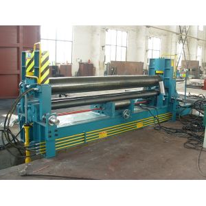 Universal Vertical Plate Rolling Machinery Three Roller CNC Folding
