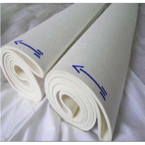 China 24mm Endless Nomex Aramid Felt Heat Resistance High Strength on sale