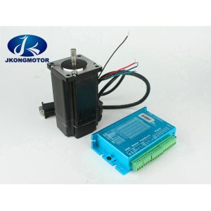 Quality High Torque Nema24 2phase servo Stepper Motor 3.1N.M 4A 4-wire, Stepper Motor Driver Kit CE ROHS Approved for sale