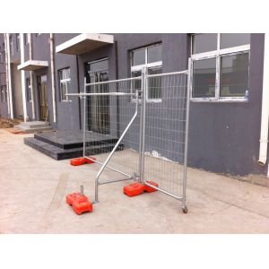 Stainless Steel Pool Fence Retractable For Construction Site Durable