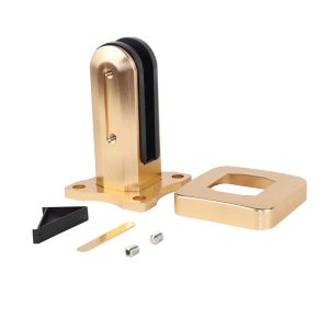 Stair Railings/Handrails Customized Aluminum Glass Clamp for Exterior Swimming