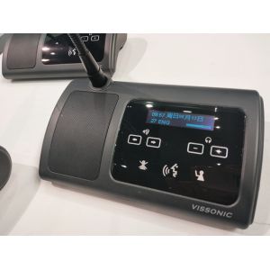 Wireless Desktop Language Interpretation Audio Conference Microphone VISSONIC