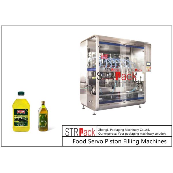 Buy Automatic 5L Edible Cooking Oil Filling Machine PLC Control 8 Nozzles at wholesale prices