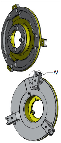 Buy Anodic Oxidation Aluminium Forging Parts Alloy 7075 Aerospace Forgings AL5052 at wholesale prices