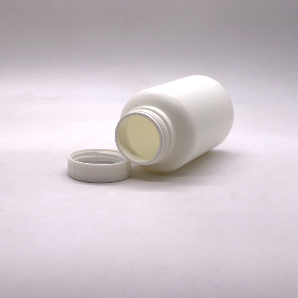 HDPE 500ml Plastic Supplement Holder Bottle Child Resistant Cap Medicine Container