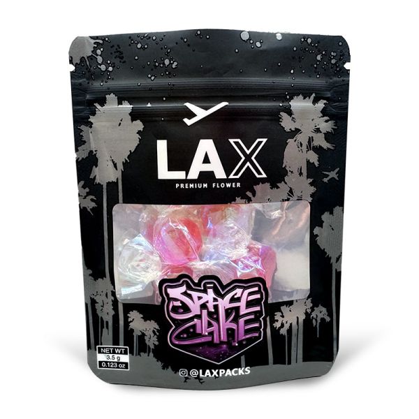 Buy Child Proof Zipper Mylar Bags With Window Transparent Packaging Pouch at wholesale prices