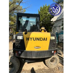 R60w-7 6 Ton Used Hyundai Excavator And Enhanced Stability Control
