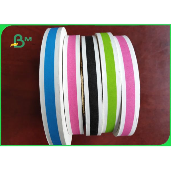 15mm Color Printed Food Grade White Straw Paper No Harm Eco - Friendly In Rolls