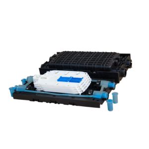 Inline type ABS PP fiber splice enclosure 4 trays for Wall mounted