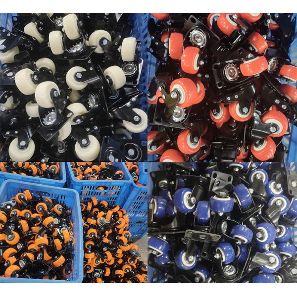 144mm Overall Length and Polyurethane Wheel Material Heavy Duty ICaster for