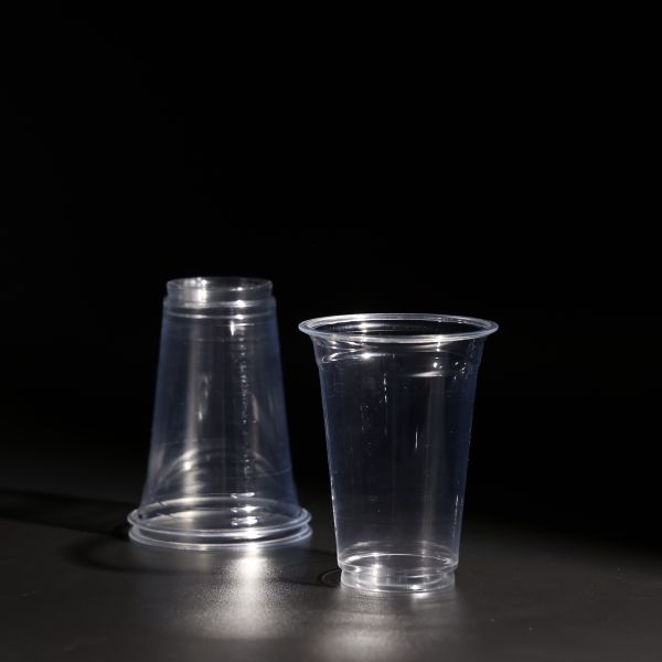 Buy Customized 10oz Eco Friendly Plastic PET Cups with Logo at wholesale prices