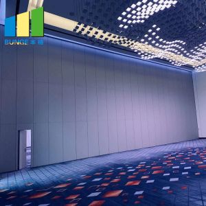 Demountable Sliding Fire Rated Acoustic Movable Partition Walls For Exhibition