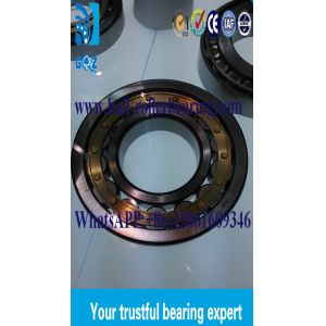China Screw Refrigerating Machine Cylindrical Roller Bearing With Brass Cage on sale