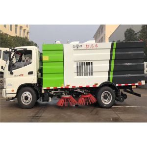 FOTON Stainless Steel Dust Cleaning Road Sweeper Truck For Highway and Airport