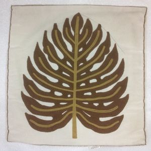 Quality Embroidery cushion cover with tree design. for sale