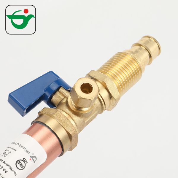 Buy 1/4 Turn Copper Water Hammer Arrestor PEX CPVC Angle Valves at wholesale prices