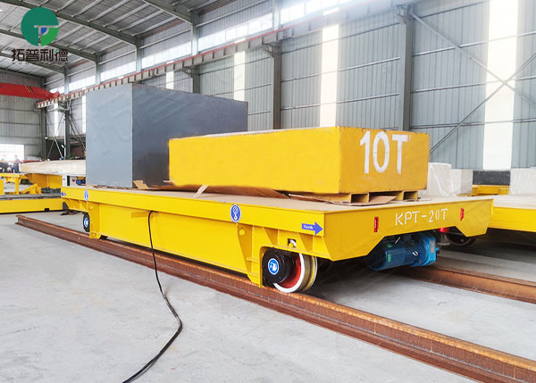 Buy Towed Cable Rail Transfer Electric Transport Trolley at wholesale prices