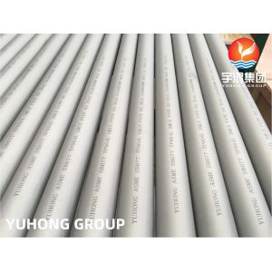 China Nikel Alloy Steel Seamless Pipe ASTM B677 TP904L Distillation Application on sale