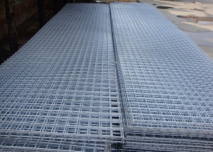 Hot Dip Galvanized Wire Mesh Panels 2. 5 mm, PVC Coating Wire Grid Panels For Construction