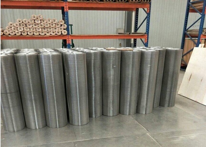316 Stainless Steel Welded Wire Mesh 30m Length 1/2″x1/2″ Opening For Protection