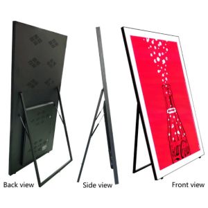 SMD2121 P2.5 Indoor LED Poster Screen 160x160mm 64x64 Resolution