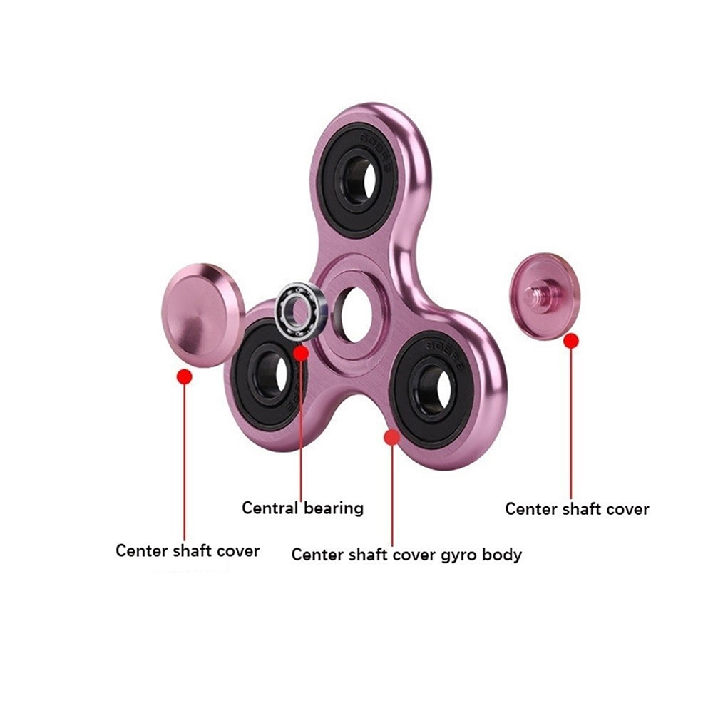 High Speed Precision Metal Hand Spinner Fidget Spinner Toy for Unisex 3 to 5 min Spins