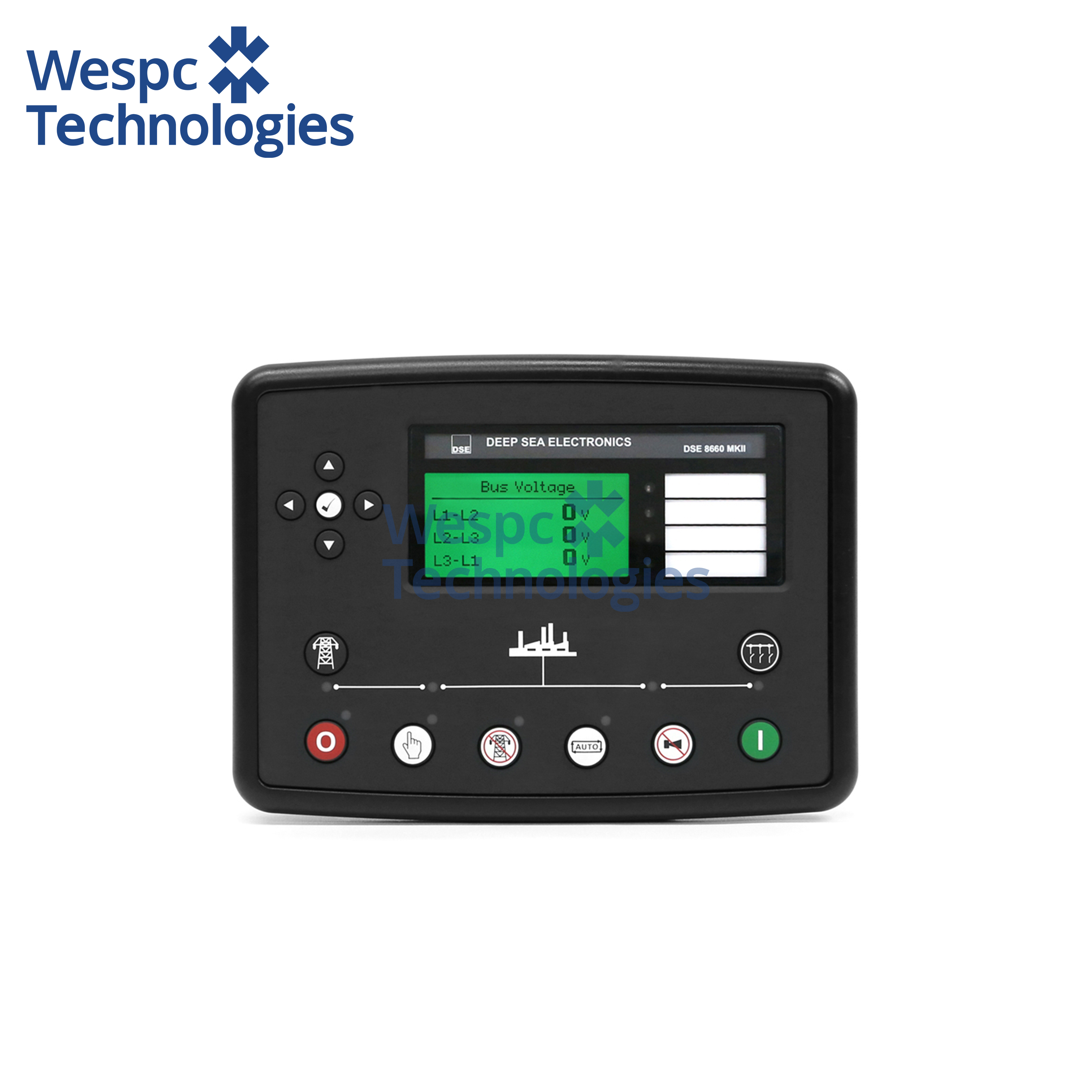 China WESPC Original DSE8660 MKII Auto Transfer Switch & Mains (Utility) Control Module on sale