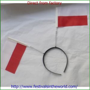 Quality Put on the cuntry flag of the head for sale