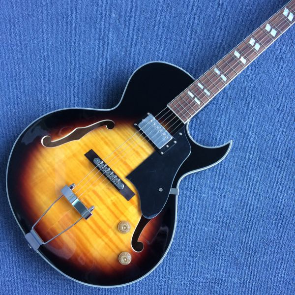 Custom L-5 Jazz electric guitar, hollow body jazz electric guitar