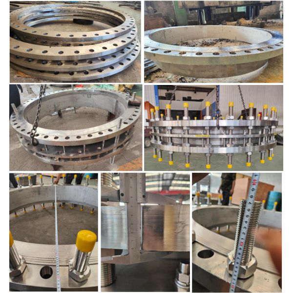 DN1600 PN10 Stainless Steel 316L Double Flange Dismantling Joint – Easy Pipeline Installation