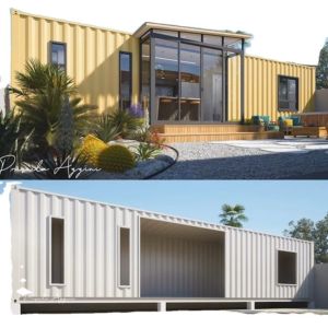 Wooden Container Houses for Outdoor Office or Family Customized Modern Design