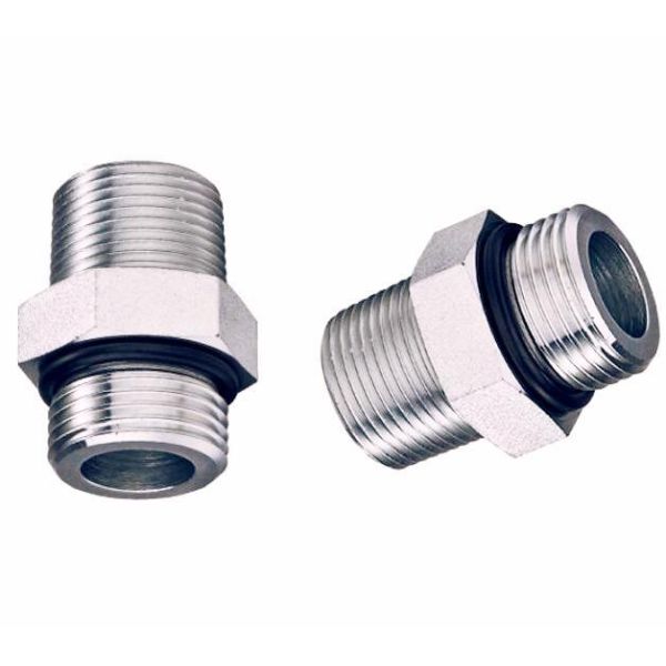 Manufacturer DIN Orfs Metric Bsp Jic Stainless Steel Hydraulic Fitting Adapter