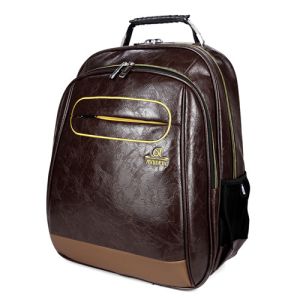 Ergonomically Designed Retro Leather Backpack Washable And Large Capacity