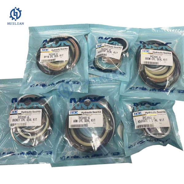 Buy Boom Arm Bucket Track Adjuster Seal Kit For Komatsu PC56-7 PC60-7 PC200-6 PC200LC-6 PC200-8 PC300-8 Excavator at wholesale prices