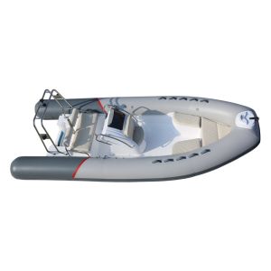 2022 new type 5.2m rib boat with steering system with sundeck center console