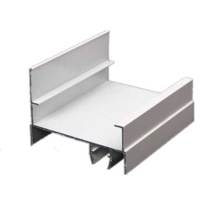Silver Anodized 6m 0.8mm Aluminum Door Frame Extrusions