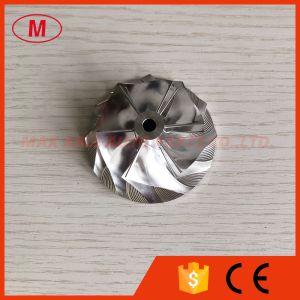 China CT12 6+6 blades 43.08/58.03mm 17291-67010 turbocharger billet compressor wheel for 17201-67010, 17201-67020, 17201-67040 on sale