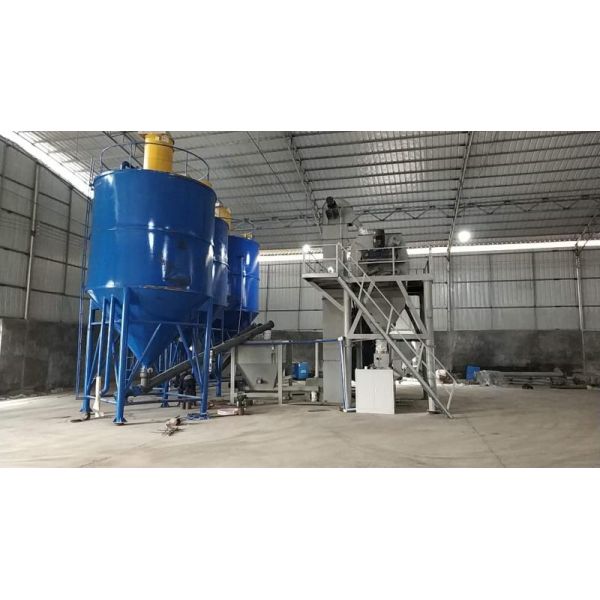 Automatic 10-30TPH Station Type Dry Mortar Plant Station Type Dry Mortar Production Line