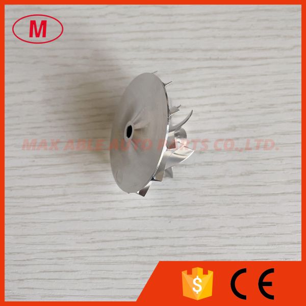GT15-25 34.42/49.00mm 436132-0003 6+6 blades aluminum 2618/billet compressor wheel