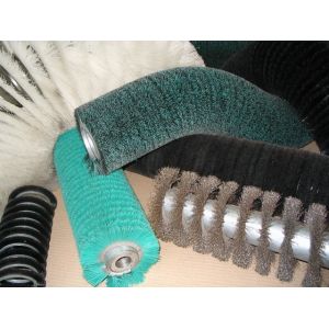 Abrasive Spiral Wound Roller Brushes