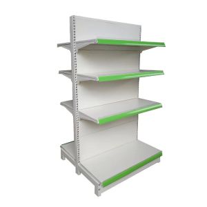 Factory Customized Color Size Logo white wall shelves gandola shelves light duty