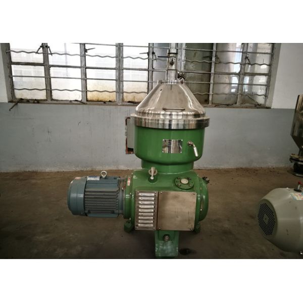 Pressure 0.05 Mpa Disc Oil Separator / Solid Bowl Centrifuge For Corn Oil