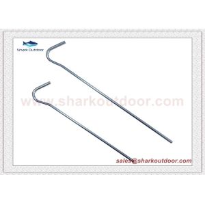 Camping galvanized steel round wire tent peg stake