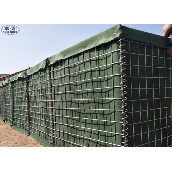 Buy Galvanized Mesh Hesco Bastion Specification Defense Barriers Wall at wholesale prices