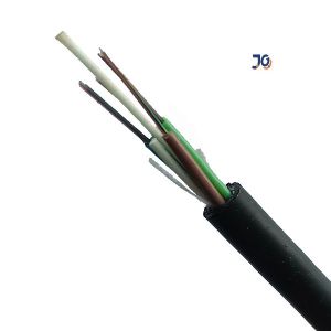 Aerial Duct GYFTY G625d 12 24 48 Core Fiber Optical Cable With FRP Strength